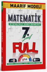 Full Matematik 7. Sınıf Matematik Maarif Modeli Soru Bankası Full Matematik Yayınları