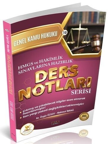 Savaş 2026 HUKAL HMGS Hakimlik Genel Kamu Hukuku Ders Notları Savaş Yayınları