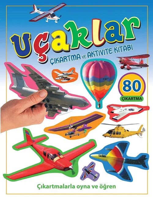 Uçaklar Çıkartma ve Aktivite Kitabı Parıltı Yayınları