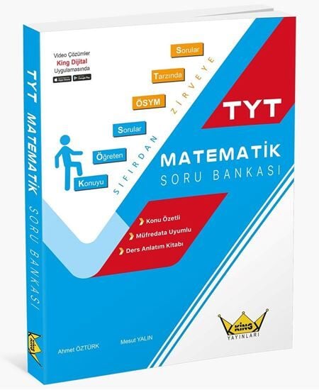 King YKS TYT Matematik Sıfırdan Zirveye Soru Bankası Çözümlü King Yayınları