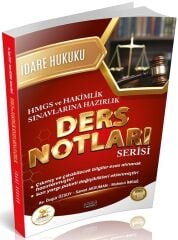 Savaş 2026 HUKAL HMGS Hakimlik İdare Hukuku Ders Notları 2. Baskı Savaş Yayınları