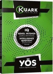Kuark YÖS Genel Yetenek IQ Soru Bankası Kuark Yayınları
