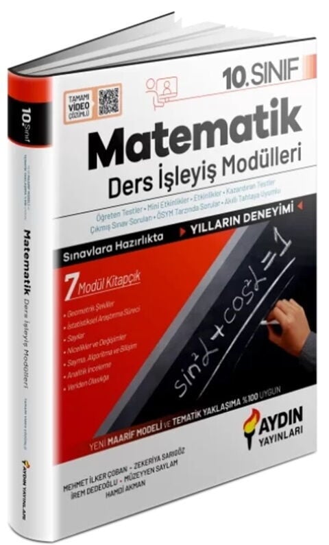 Aydın 10. Sınıf Matematik Ders İşleyiş Modülleri Aydın Yayınları