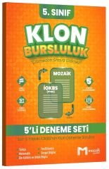 Mozaik 5. Sınıf Klon Bursluluk 5 li Deneme Seti Çözümlü Mozaik Yayınları