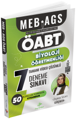 Dizgi Kitap ÖABT MEB-AGS Biyoloji Öğretmenliği 7 Deneme Çözümlü - Zeynep Sözen Göçmen Dizgi Kitap Yayınları