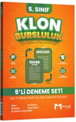 Mozaik 5. Sınıf Klon Bursluluk 5 li Deneme Seti Çözümlü Mozaik Yayınları
