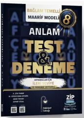 Edebiyat Sokağı 8. Sınıf Anlam Bilgisi Maarif Modeli İleri Düzey Test ve Deneme Edebiyat Sokağı Yayınları
