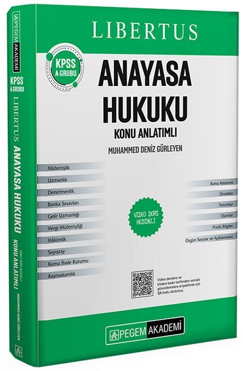Pegem 2026 KPSS A Grubu Libertus Anayasa Hukuku Konu Anlatımı Pegem Akademi Yayınları