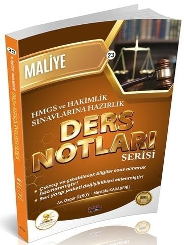 Savaş 2026 HUKAL HMGS Hakimlik Maliye Ders Notları Savaş Yayınları