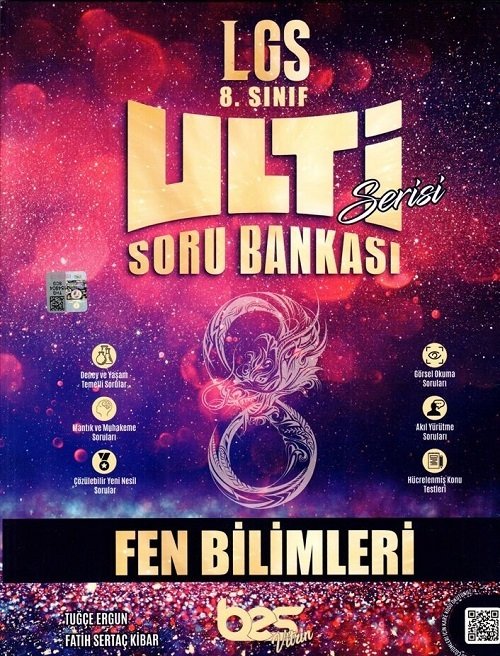 Bes Yayınları 8. Sınıf LGS Fen Bilimleri Ulti Serisi Soru Bankası Bes Yayınları