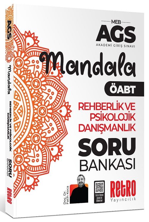 Retro ÖABT MEB-AGS Rehberlik ve Psikolojik Danışmanlık Mandala Soru Bankası - Fatih Koca Retro Yayıncılık