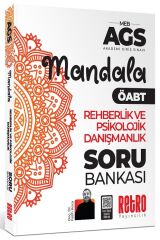 Retro ÖABT MEB-AGS Rehberlik ve Psikolojik Danışmanlık Mandala Soru Bankası - Fatih Koca Retro Yayıncılık