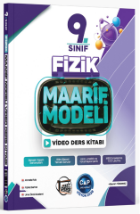 Çap Yayınları 9. Sınıf Fizik Maarif Model Video Ders Kitabı Çap Yayınları