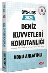 Data 2025 GYS ÜDS Deniz Kuvvetleri Komutanlığı Konu Anlatımlı Görevde Yükselme Ünvan Değişikliği Data Yayınları
