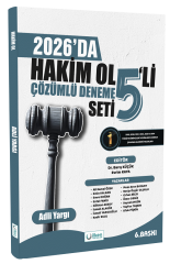 İlken 2026 Adli Yargı Hakim Ol 5 Deneme Çözümlü 6. Baskı İlken Yayınları