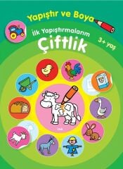 Yapıştır ve Boya - İlk Yapıştırmalarım Çiftlik Parıltı Yayınları