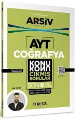 Marka 2026 YKS AYT Coğrafya Çıkmış Sorular Konu Konu Son 8 Yıl Tıpkı Basım Arşiv Serisi Çözümlü - Koray Karameşe Marka Yayınları
