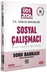 Data 2026 GYS ÜDS Sağlık Bakanlığı Sosyal Çalışmacı Soru Bankası Çözümlü Görevde Yükselme Ünvan Değişikliği Data Yayınları