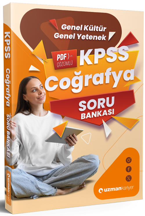 SÜPER FİYAT - Uzman Kariyer 2026 KPSS Coğrafya Soru Bankası Çözümlü Uzman Kariyer Yayınları