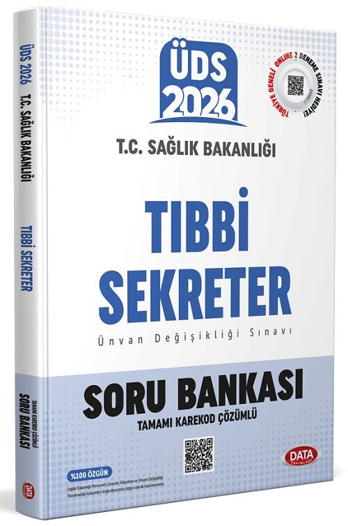 Data 2026 GYS ÜDS Sağlık Bakanlığı Tıbbi Sekreter Soru Bankası Çözümlü Görevde Yükselme Ünvan Değişikliği Data Yayınları