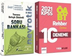 SÜPER FİYAT - Özdil ÖABT Rehberlik Soru + Yediiklim 10 Deneme 2 li Set Özdil + Yediiklim Yayınları