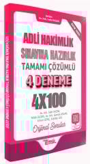 Temsil Adli Hakimlik 4x100 Deneme Karekod Çözümlü Temsil Yayınları
