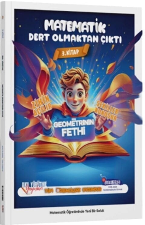 Akıl Yürütme 8. Sınıf Matematik Geometrinin Fethi 3. Kitap Akıl Yürütme Yayınları
