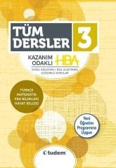 Tudem 3. Sınıf Tüm Dersler Kazanım Odaklı Tudem Yayınları