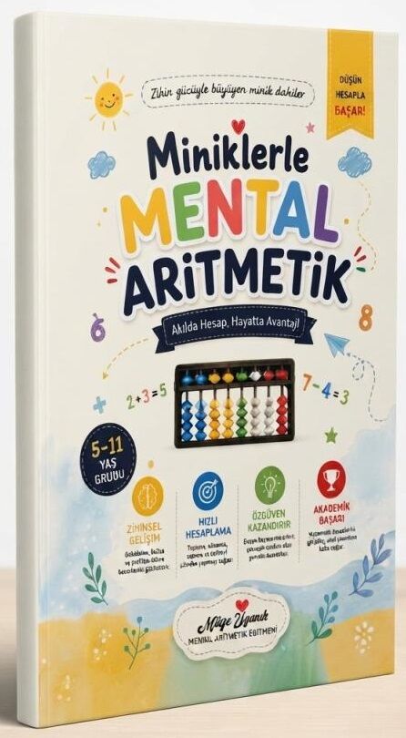 Ekin Miniklerle Mental Aritmetik - Müge Uyanık Ekin Yayınları