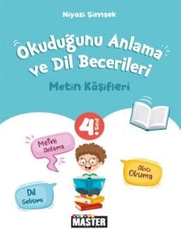 Okyanus 4. Sınıf Junior Master Okuduğun Anlama ve Dil Becerileri Metin Kaşifleri Okyanus Yayınları
