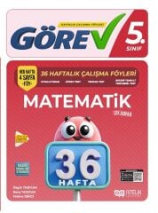 Nitelik 5. Sınıf Matematik Görev 36 Haftalık Çalışma Föyleri Nitelik Yayınları
