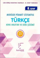 Karekök 8. Sınıf Türkçe MPS Konu Anlatımlı Soru Bankası Karekök Yayınları