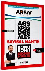 Marka KPSS MEB-AGS DGS ALES Sayısal Mantık Çıkmış Sorular Konu Konu Çözümlü Arşiv Serisi - Yasin Kara Marka Yayınları