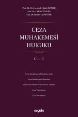 Seçkin Ceza Muhakemesi Hukuku Cilt-1 - Bahri Öztürk Seçkin Yayınları