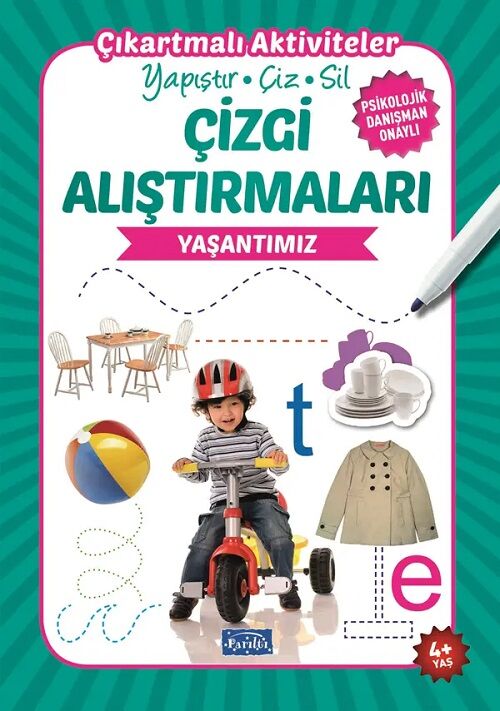 Çizgi Alıştırmaları - Yaşantımız Parıltı Yayınları