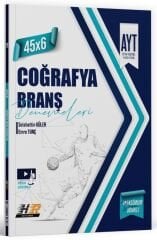 Hız ve Renk YKS AYT Coğrafya 45x6 Deneme Hız ve Renk Yayınları