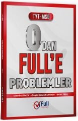 Full Matematik YKS TYT MSÜ 0'dan Full'e Problemler Soru Bankası Çözümlü Full Matematik Yayınları