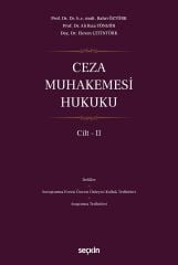 Seçkin Ceza Muhakemesi Hukuku Cilt-2 - Bahri Öztürk Seçkin Yayınları