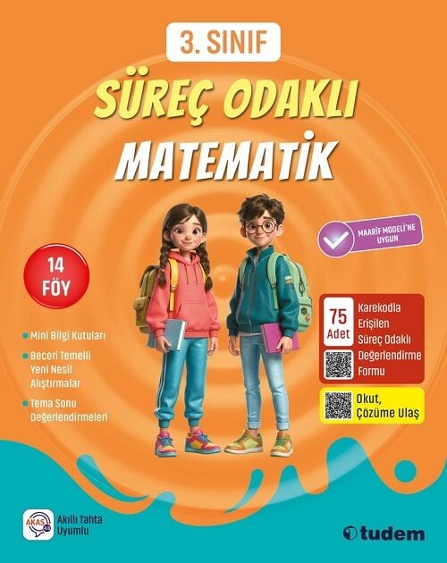 Tudem 3. Sınıf Süreç Odaklı Matematik Tudem Yayınları