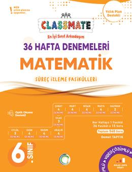 Okyanus 6. Sınıf Matematik Classmate 36 Hafta Denemeleri Çözümlü Okyanus Yayınları
