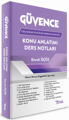 Temsil GÜVENCE İcra Müdür ve Yardımcılığı Konu Anlatımı Ders Notları - Emrah Üçöz Temsil Yayınları