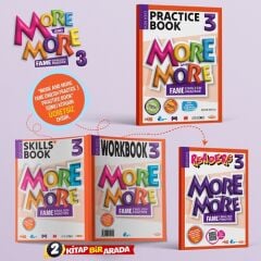 Kurmay ELT More and More English 3 Practice Book - Workbook Seti Kurmay ELT Yayınları